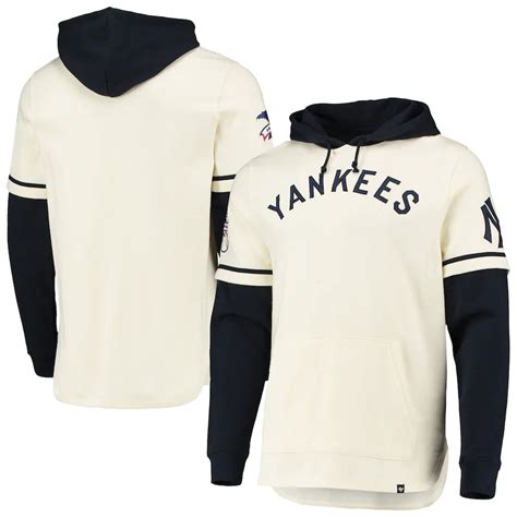 new york yankee hoodies|new york yankees shortstop pullover.